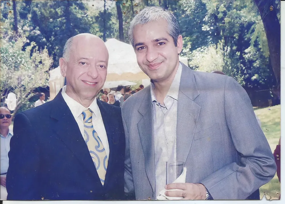Dr. Tarun Kumar Giroti with H.E. Mr. Jaime Nualart, Ambassador of Mexico