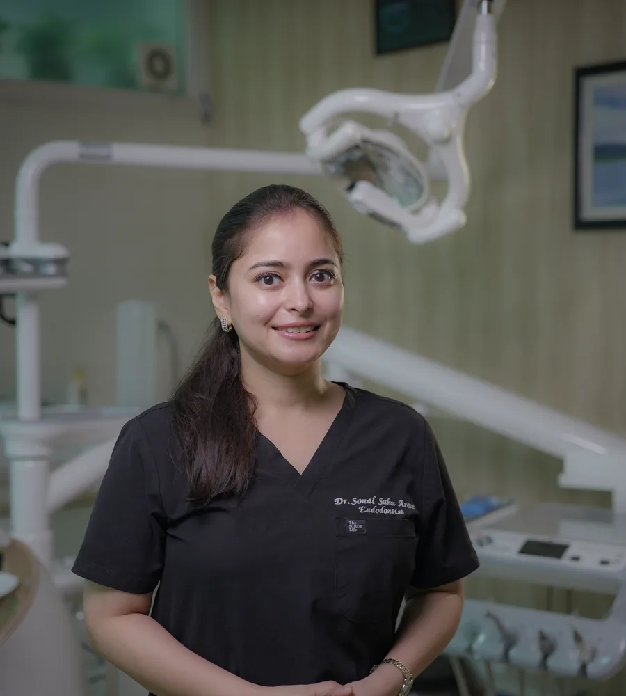 Dr. Sonal Sahu Arora, Endodontist, Restorative & Aesthetic Dentistry at The Sterling Dental Clinic, Vasant Vihar